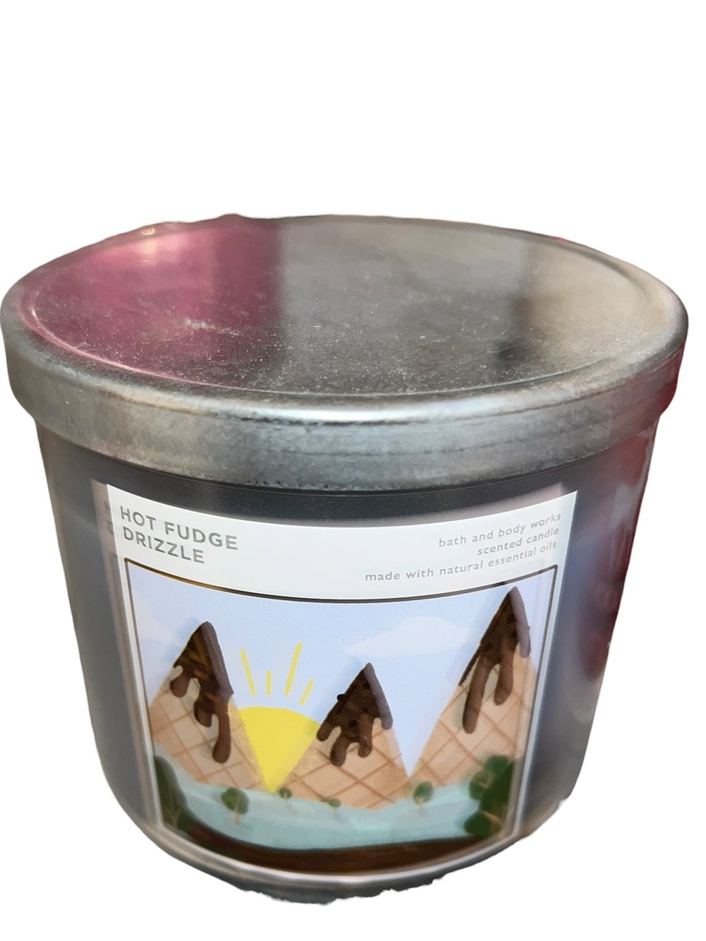 bath and body works hot fudge drizzle scented 3 wick candle 14.5 oz